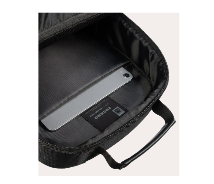 Tucano BKLOOP15-BK Loop Backpack for NoteBook 14-15.6 Inch MacBook 15 Inch - Black - Zoom Image 8