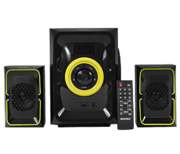 iSonic IS 457 2.1 Channel Multimedia Speaker - Black - Zoom Image 5