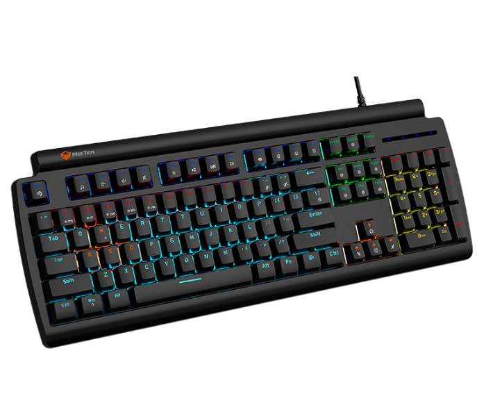 Meetion Mt-Mk600R D Mechanical Keyboard - Black - Zoom Image 2