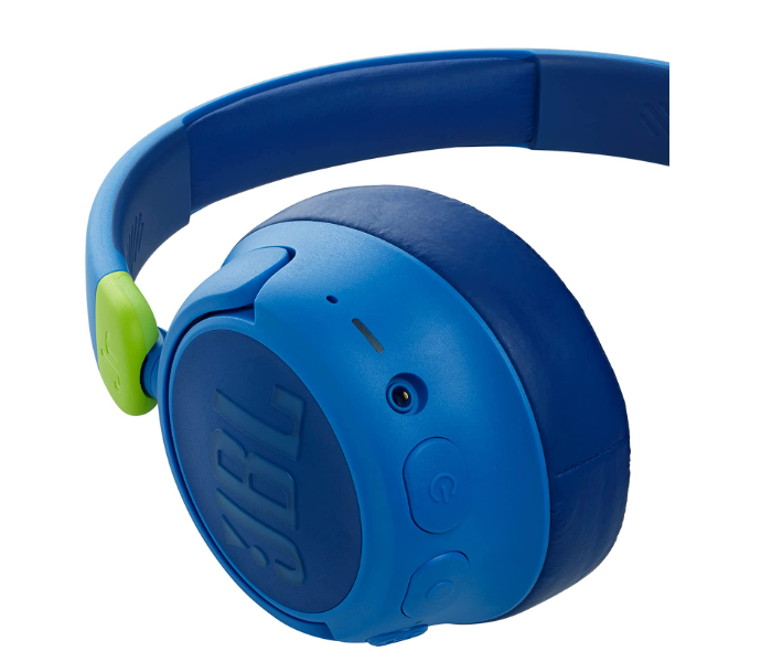 JBL Jr460NC Wireless over-ear Noise Cancelling Kids Headphones - Blue - Zoom Image 6