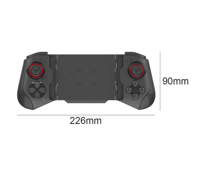 ANA Dreamworks 060-NINJA BLACK Lion Stretch Dual Joystick Bluetooth Gamepad For Android and IOS -Black - Zoom Image 6