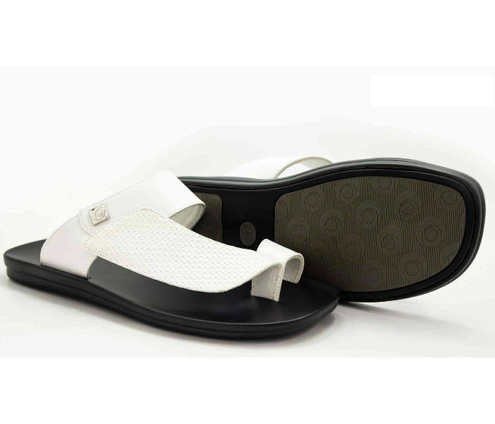 Odyssey 1288-20 40 EU Flat Sandal for Men - Black and White - Zoom Image