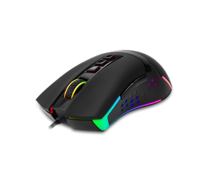 Redragon M712-RGB 10000 DP RGB LED Backlit MMO PC Wired Gaming Mouse - Black - Zoom Image 2