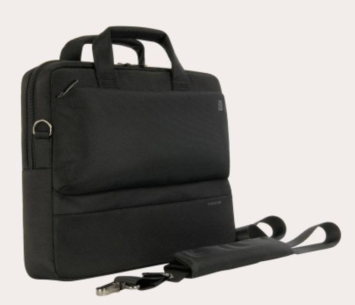 Tucano BDR1314 Dritta Slim Note 13 to 14 Inch and MacBook 15 Inch Laptop Backpacks - Black - Zoom Image 2