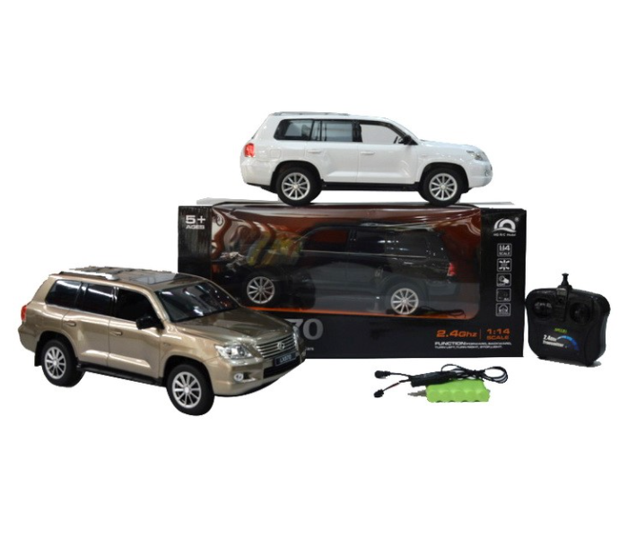 HQ200125 24G 4 Function Remote Control Toy Car with Charger for Kids - Black - Zoom Image