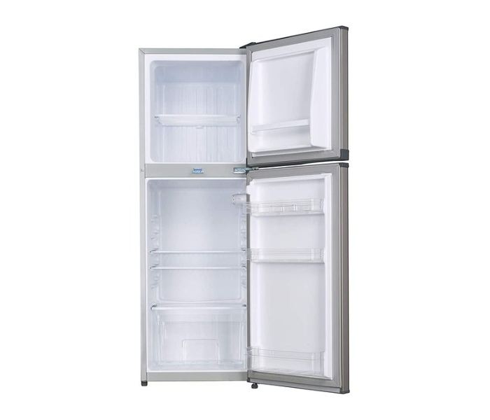 Sonashi SFD-198 198 Litres Double Door Refrigerator - Silver - Zoom Image 2