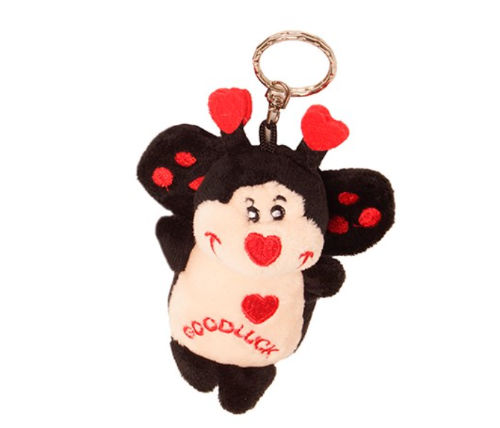 YL181117-19 10CM Tiger and Lady Bird Key Ring - Cream - Zoom Image