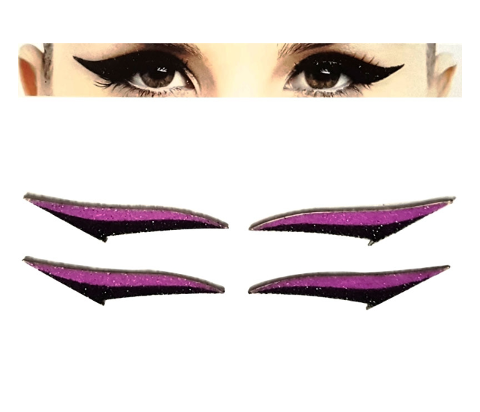 Advik Beauty 0792816390313 2 Pair Self Adhesive Eye Liners - Violet - Zoom Image