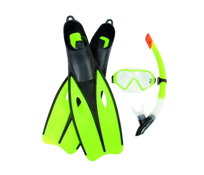 Bestway 25022 Hydro-Pro Dream Diver Snorkel Set -Green - Zoom Image