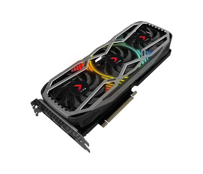 PNY GeForce RTX 3070 8GB Graphics Card XLR8 Gaming REVEL EPIC-X RGB Triple Fan Edition - Zoom Image 2