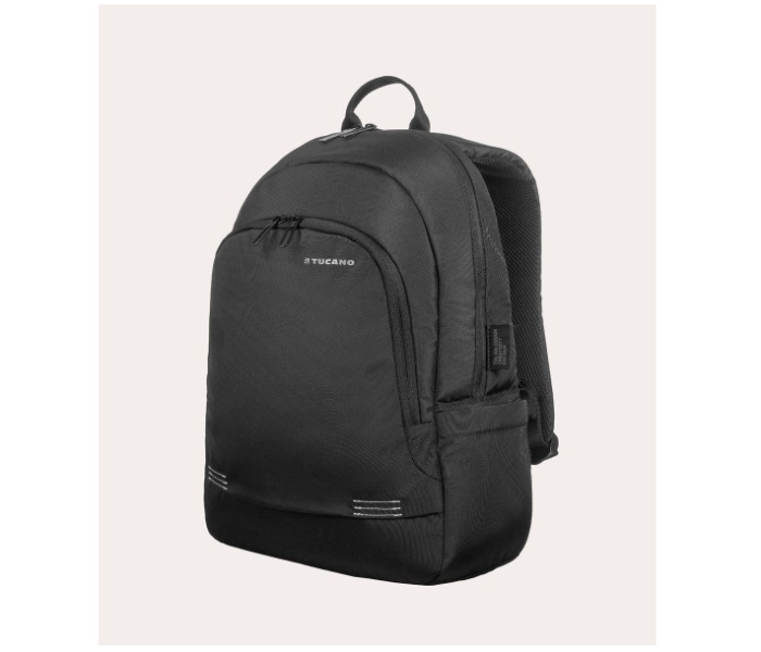 Tucano BKFOR14-BK Forte Backpack for NoteBook 13-14 Inch MacBook 15 Inch - Black - Zoom Image 1