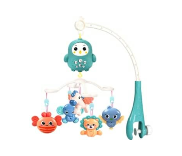 CH266840 Musical Mobile Crib Hanging Toy for Kids - Blue - Zoom Image