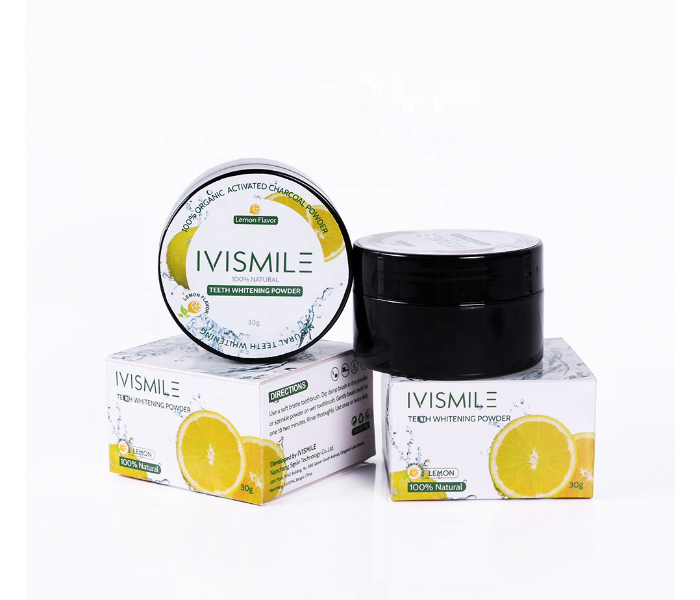 Ivismile 30g Lemon Flavor Oral Care Teeth Whitening Powder Toothpaste - Zoom Image