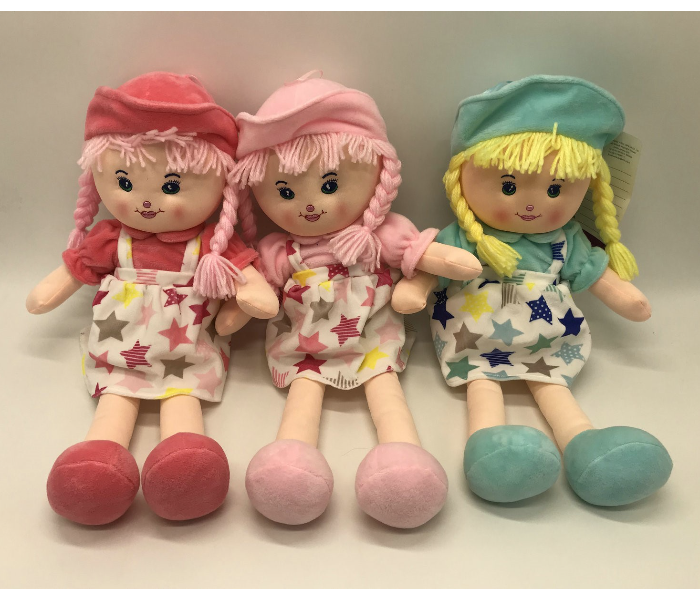 ME4468-30 45CM 3 Piece Soft Dolls for Kids - Multicolour - Zoom Image