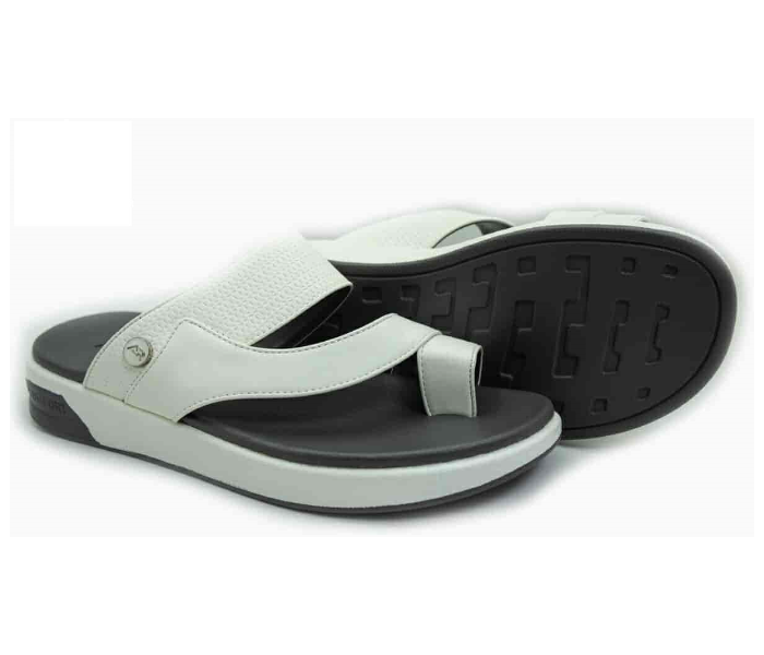 Finities 1341-20 42 EU MCloud Comfort Sandal for Men - Black and White - Zoom Image