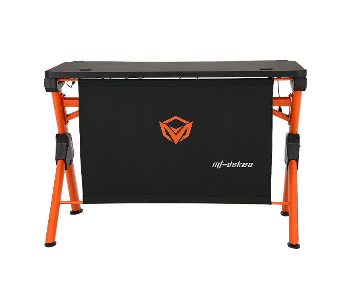 Meetion Mt-Dsk20 Gaming Table - Black and Orange - Zoom Image 1