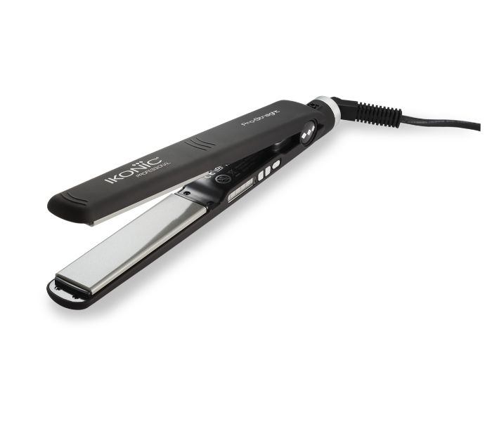 Ikonic 8904231000148 Ceramic Professional Hair Straightener - Black - Zoom Image