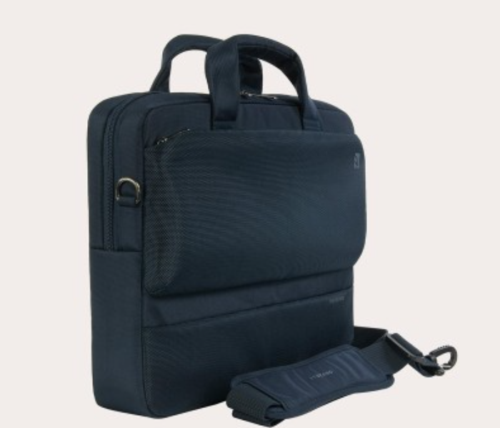 Tucano BDR1314-B Dritta Slim NoteBook 13 to 14 Inch and MacBook 15 Inch Laptop Backpacks - Navy Blue - Zoom Image 2