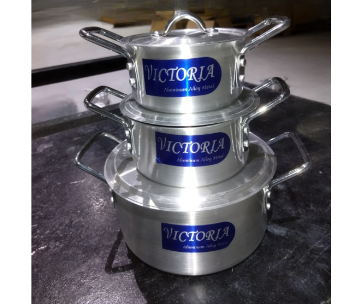 6 Pieces Aluminium cooking pot set DDSTK-JA038 - Zoom Image