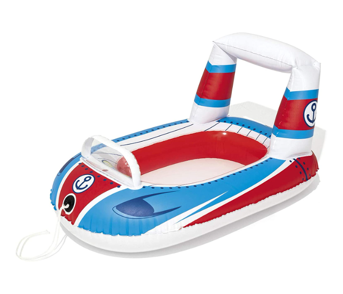 Bestway 34106 Vehicle Cruisers Baby Boat -White and Red - Zoom Image