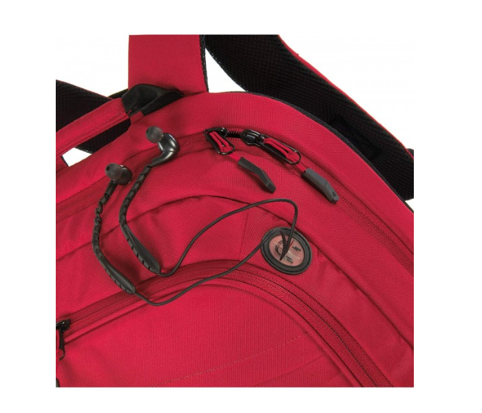 Tucano BLABK-R Lato Durable Backpack for NoteBook 17 Inch MacBook 16 Inch - Red - Zoom Image 7