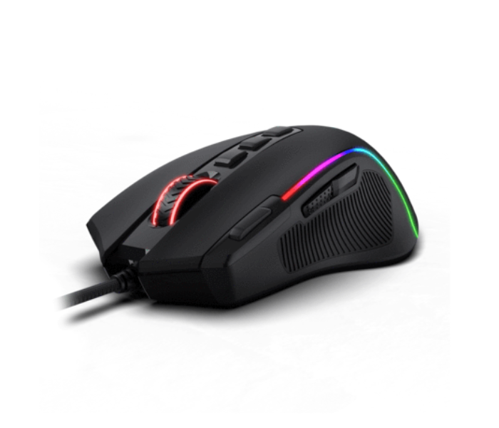 Redragon M612-RGB 8000 DPI Wired Predator RGB Optical Gaming Mouse with Programmable Buttons and Backlit Modes - Black - Zoom Image 3