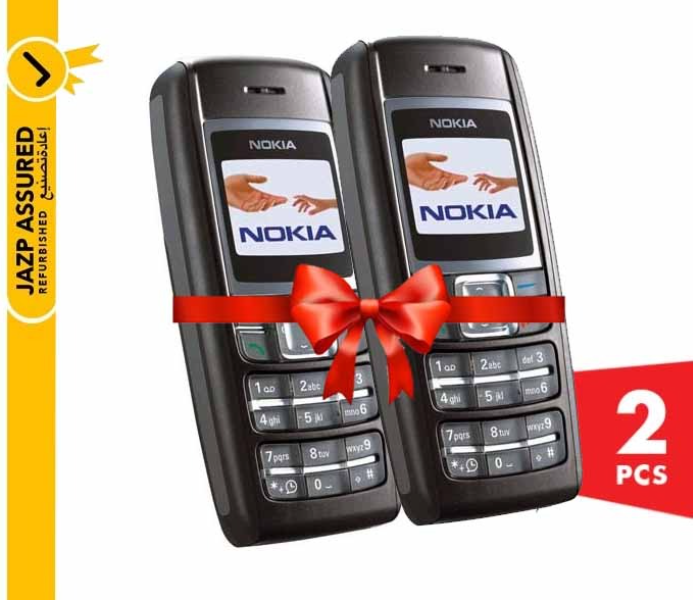 Nokia 1600 2Pcs Bundle Refurbished Mobile Phone - Zoom Image