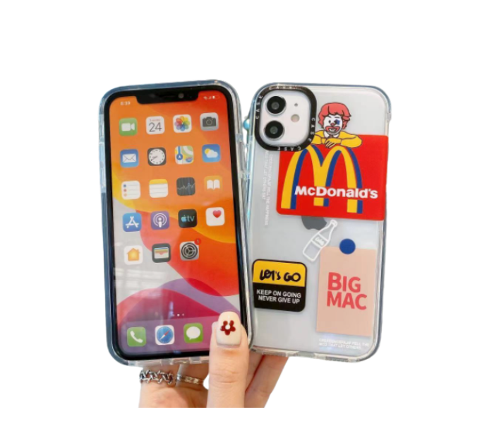 LAB 6 LBMC007 Mcdonald iPhone 11 Pro Max Mobile Case - Transaparent - Zoom Image 2