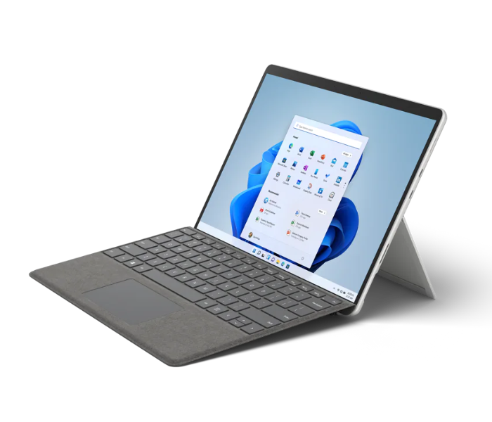 Microsoft EIG-00007 Surface Pro 8 LTE 13 Inch Intel Core i5 8GB RAM 256GB SSD Windows 11 - Platinum - Zoom Image 3