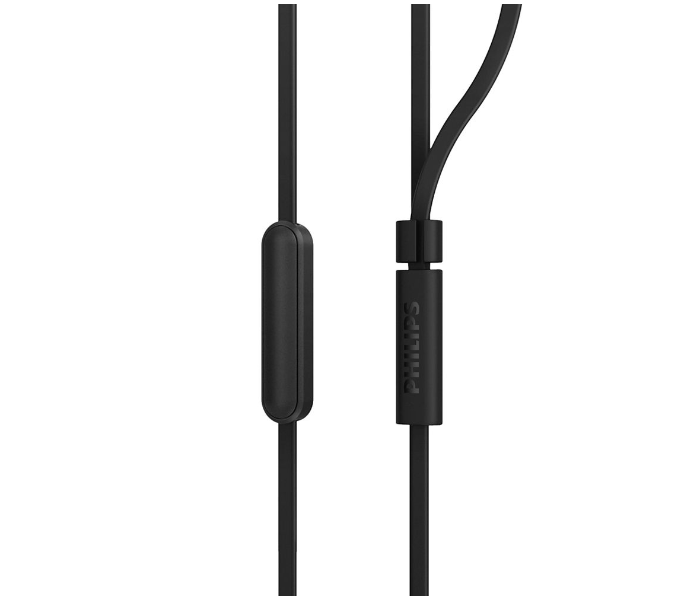 Philips TAE1105BK-00 In-Ear Wired Headphone with Microphone -Black - Zoom Image 3