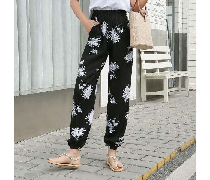 7264 Printed Comfortable Palazzo Pants for Women - Zoom Image 7