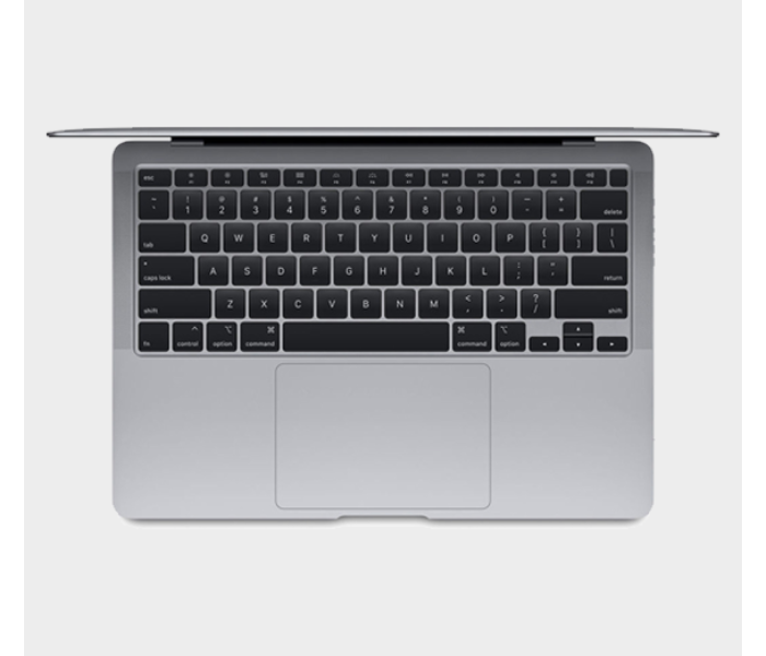 Apple MacBook Air Z12R4000X5 13 Inch M1 Chip 16GB RAM 256GB SSD English Keyboard - Space Grey - Zoom Image 2