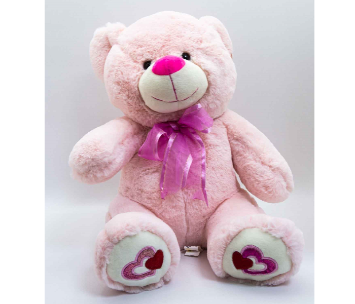 SY9022-34 34CM 650GM Bear Soft Doll for Kids - Pink - Zoom Image