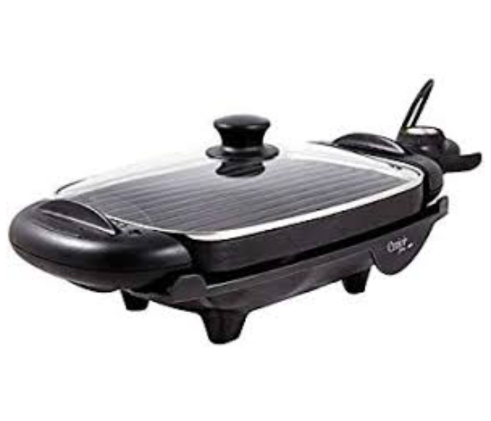 Emjoi UEG-190 1800W 2 in 1 Non stick Healthy Grill and Griddle with Glass Lid -Black - Zoom Image 5