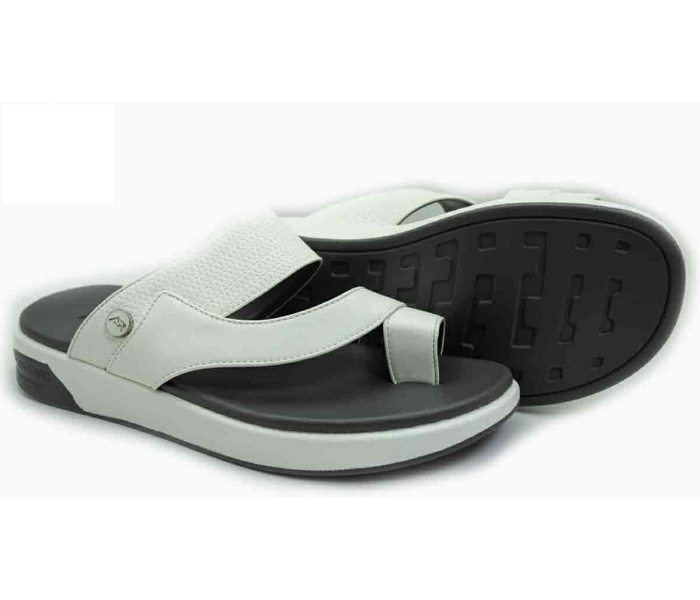 Finities 1341-20 46 EU MCloud Comfort Sandal for Men - Black and White - Zoom Image