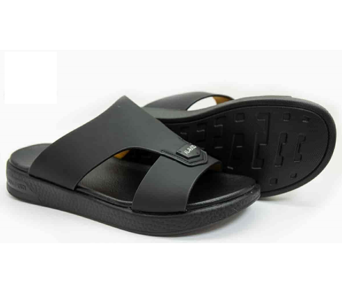 Finities 1337-02 42 EU MCloud Flat Comfort Sandal for Men - Black - Zoom Image