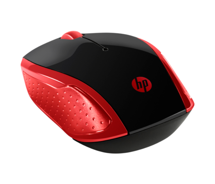 HP 2HU82AA 200 2.4GHz Wireless Mouse - Empress Red - Zoom Image