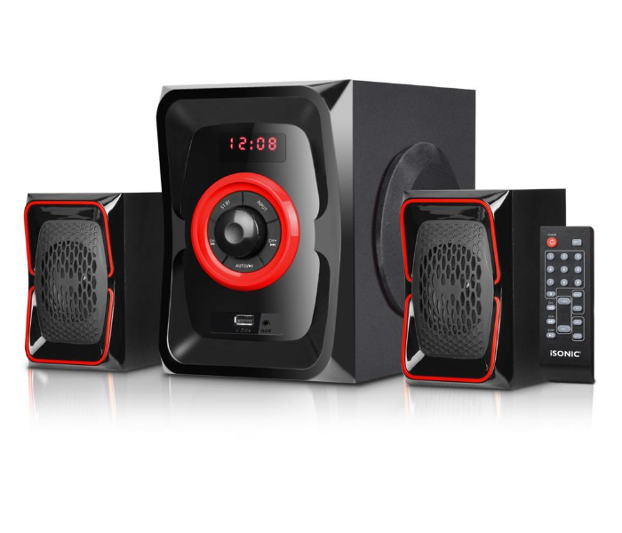 iSonic IS 457 2.1 Channel Multimedia Speaker - Black - Zoom Image 4