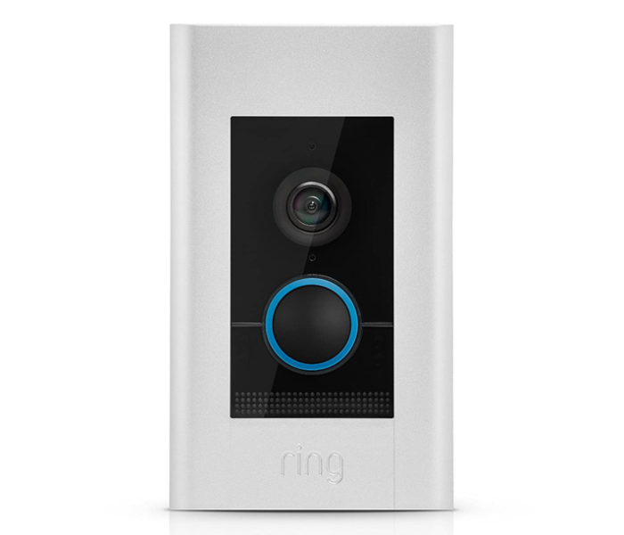 Ring Video Video Doorbell Elite - White - Zoom Image 1