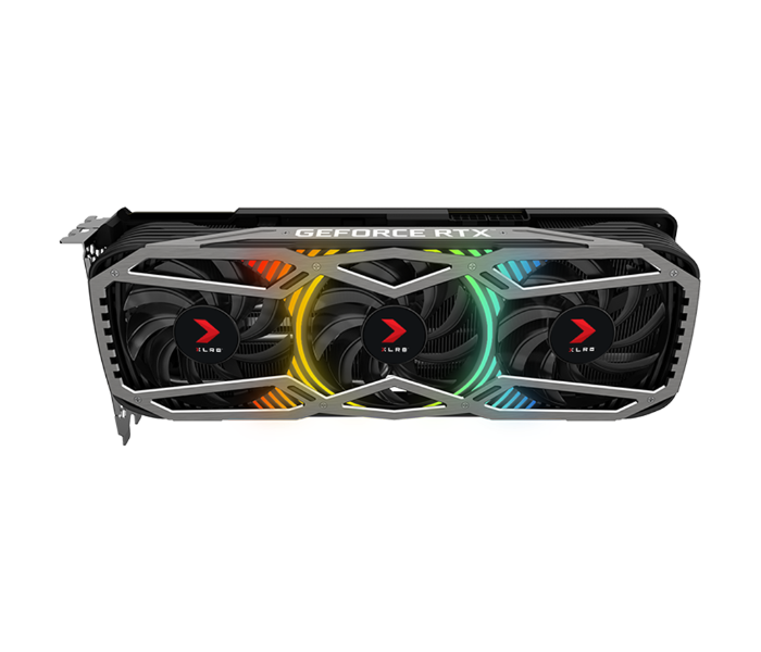 PNY GeForce RTX 3070 8GB Graphics Card XLR8 Gaming REVEL EPIC-X RGB Triple Fan Edition - Zoom Image 3