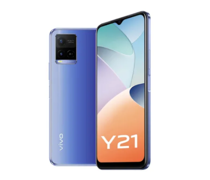 Vivo Y21 4GB RAM 64GB 4G Smartphone - Metallic Blue - Zoom Image 1