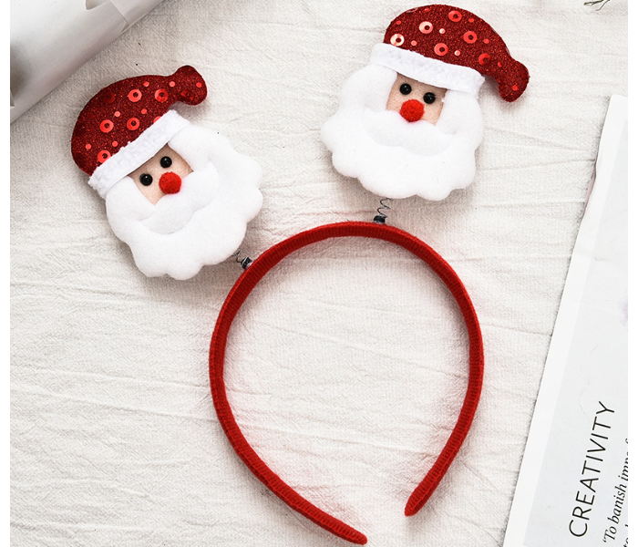 Christmas SANTA 1 PC Costume Headbands for Children Adult Cosplay Christmas Holiday Party  - Zoom Image