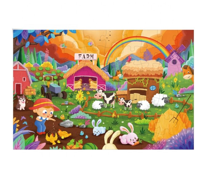 Happy Farm 80 Piece Jigsaw Activity Puzzle For Kids - Zoom Image 3