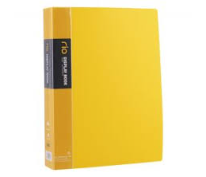 Deli 5036 80 Pockets A4 Paper Display Book - Yellow - Zoom Image