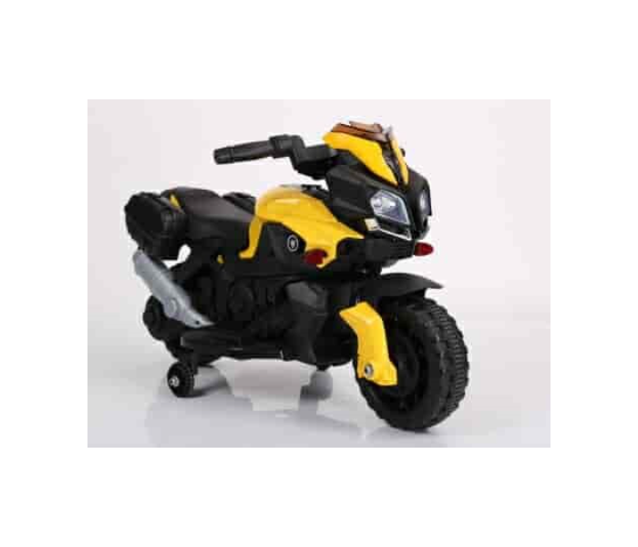 TC919 Two Wheeler Premium Quality Ride On Motor Bike for Kids - Yellow - Zoom Image