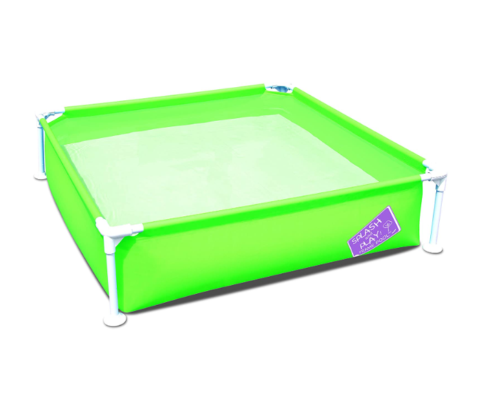 Bestway 56217 1.22M X 1.22M X 30.5CM Above Ground Pool Framed Rectangular Pool - Green - Zoom Image