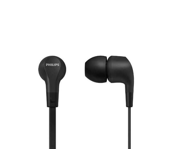 Philips TAE1105BK-00 In-Ear Wired Headphone with Microphone -Black - Zoom Image 2