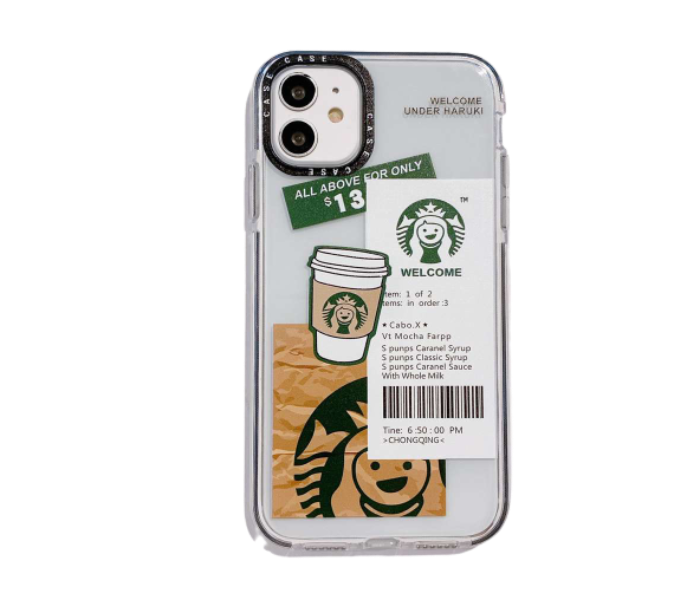 Lab 6 LBSB006 Star Bucks Iphone 11 Pro Max Mobile Case - Transparent - Zoom Image 1