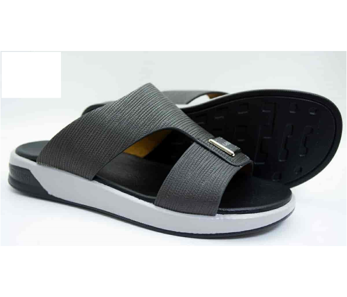 Finities 1335-13 43 EU MCloud Comfort Sandal for Men - Grey and White - Zoom Image