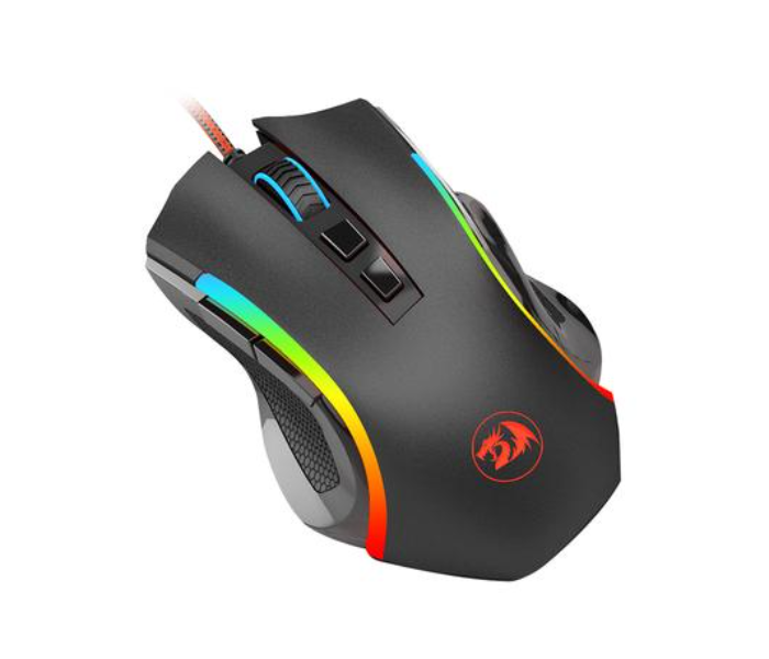 Redragon M607 7200 DPI RGB Griffin Gaming Mouse - Black - Zoom Image 5